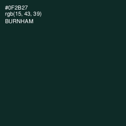 #0F2B27 - Burnham Color Image