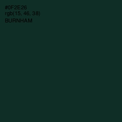 #0F2E26 - Burnham Color Image