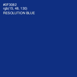 #0F3082 - Resolution Blue Color Image