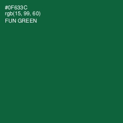 #0F633C - Fun Green Color Image