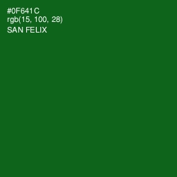 #0F641C - San Felix Color Image