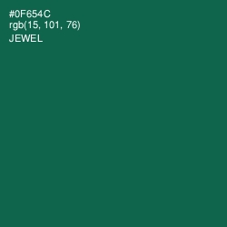 #0F654C - Jewel Color Image