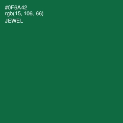 #0F6A42 - Jewel Color Image