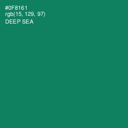 #0F8161 - Deep Sea Color Image