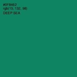 #0F8462 - Deep Sea Color Image