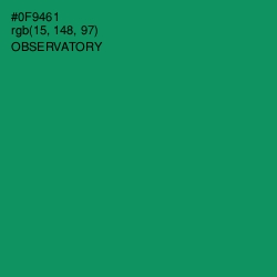 #0F9461 - Observatory Color Image