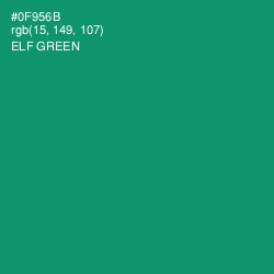 #0F956B - Elf Green Color Image