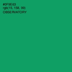 #0F9E63 - Observatory Color Image