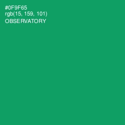 #0F9F65 - Observatory Color Image