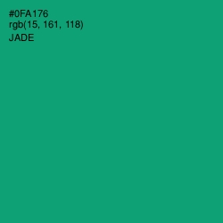 #0FA176 - Jade Color Image