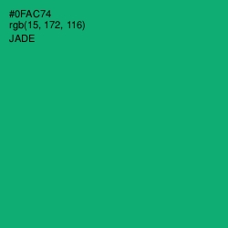 #0FAC74 - Jade Color Image