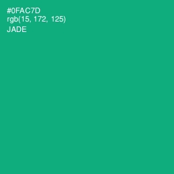 #0FAC7D - Jade Color Image