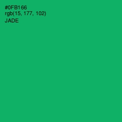 #0FB166 - Jade Color Image