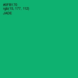 #0FB170 - Jade Color Image