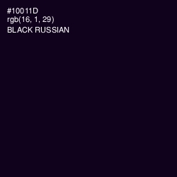 #10011D - Black Russian Color Image