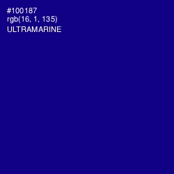 #100187 - Ultramarine Color Image