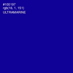 #100197 - Ultramarine Color Image