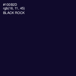 #100B2D - Black Rock Color Image