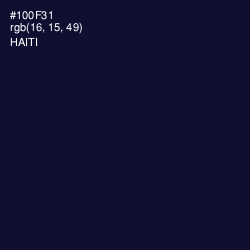 #100F31 - Haiti Color Image