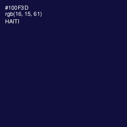 #100F3D - Haiti Color Image