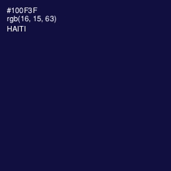 #100F3F - Haiti Color Image