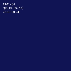 #101454 - Gulf Blue Color Image