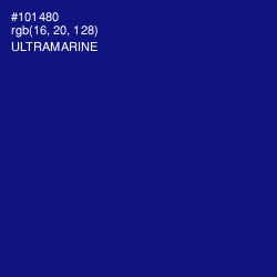 #101480 - Ultramarine Color Image