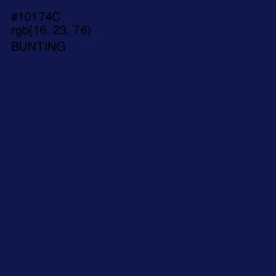 #10174C - Bunting Color Image