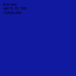 #1019A0 - Torea Bay Color Image