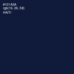 #101A3A - Haiti Color Image