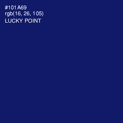 #101A69 - Lucky Point Color Image