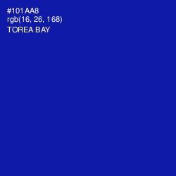 #101AA8 - Torea Bay Color Image