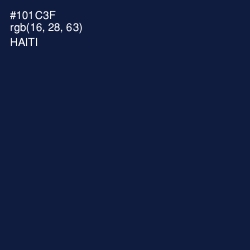 #101C3F - Haiti Color Image