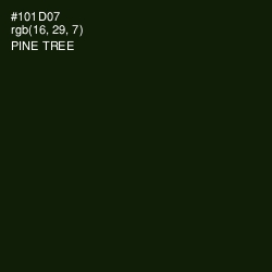 #101D07 - Pine Tree Color Image