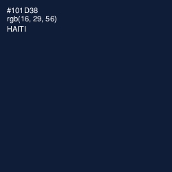 #101D38 - Haiti Color Image