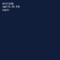 #101D3B - Haiti Color Image