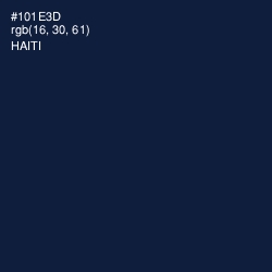 #101E3D - Haiti Color Image