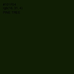 #101F04 - Pine Tree Color Image