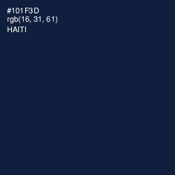 #101F3D - Haiti Color Image