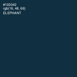 #103042 - Elephant Color Image