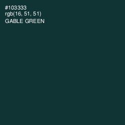 #103333 - Gable Green Color Image