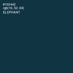 #103442 - Elephant Color Image