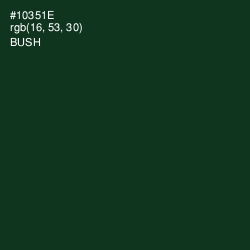 #10351E - Bush Color Image