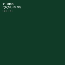 #103B26 - Celtic Color Image