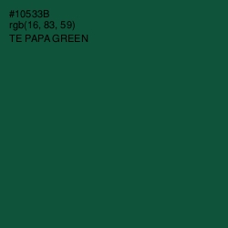 #10533B - Te Papa Green Color Image