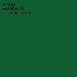 #105D31 - Te Papa Green Color Image