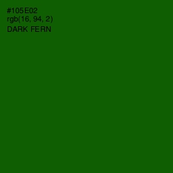 #105E02 - Dark Fern Color Image