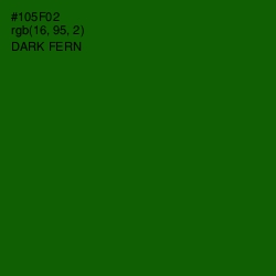 #105F02 - Dark Fern Color Image