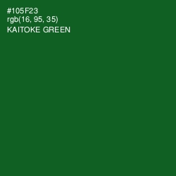 #105F23 - Kaitoke Green Color Image