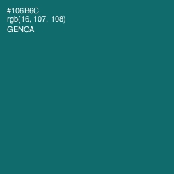 #106B6C - Genoa Color Image